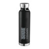 Thumbnail image for  Thor Copper Vacuum Insulated Black Bottle 22oz