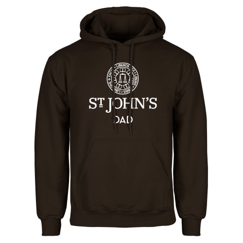 Brown Fleece Hoodie - Dad
