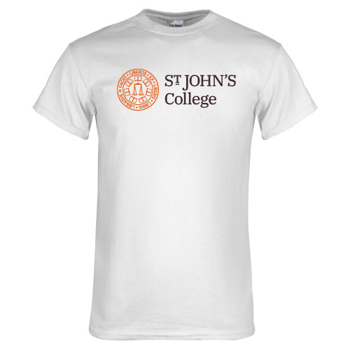  White T Shirt - Lock Up Horizontal