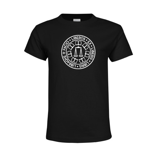  Youth Black T Shirt - Seal