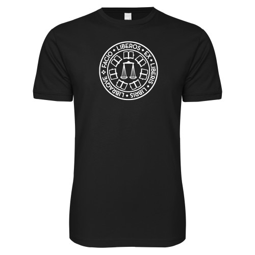  Next Level Black SoftStyle T Shirt - Seal