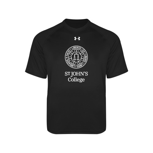  Under Armour Youth Black Tech Tee - Seal with College Name