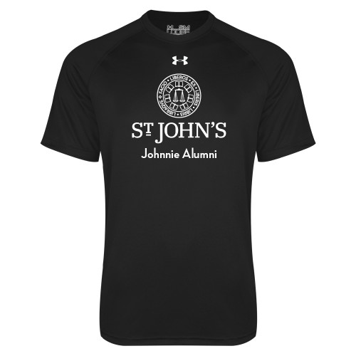  Under Armour Black Tech Tee - Johnnie Alumni