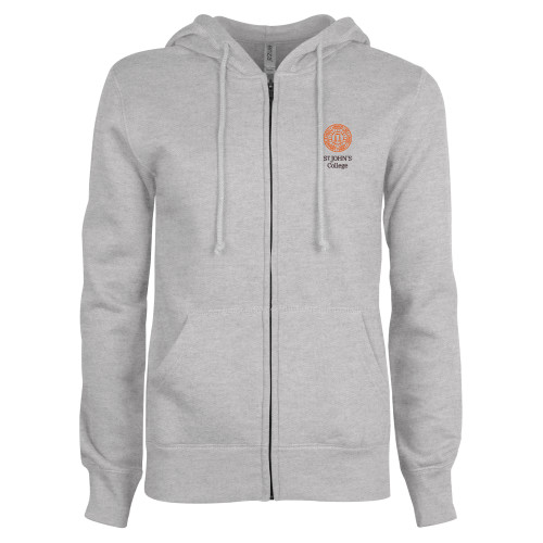 Main Image for  ENZA Womens Grey Fleece Full Zip Hoodie