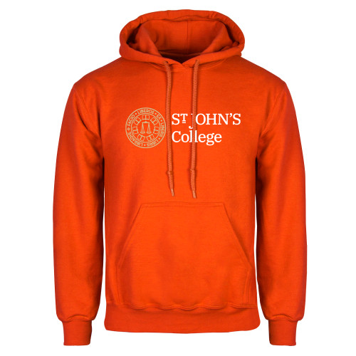  Orange Fleece Hoodie - Lock Up Horizontal