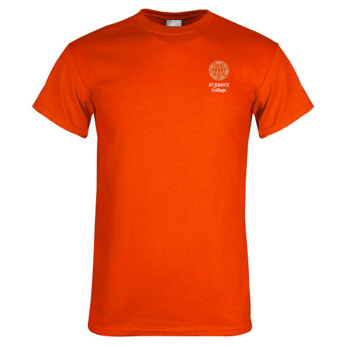  Orange T Shirt - Seal with College Name