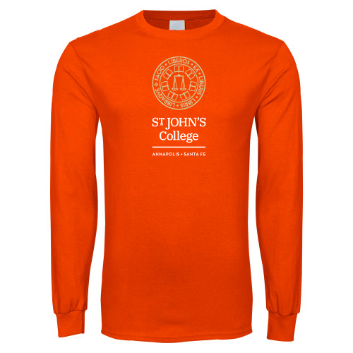  Orange Long Sleeve T-Shirt - Annapolis Santa Fe
