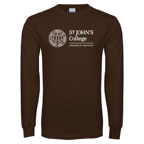  Brown Long Sleeve T Shirt - Annapolis Santa Fe Horizontal