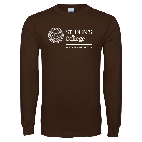  Brown Long Sleeve T Shirt - Santa Fe Annapolis Horizontal