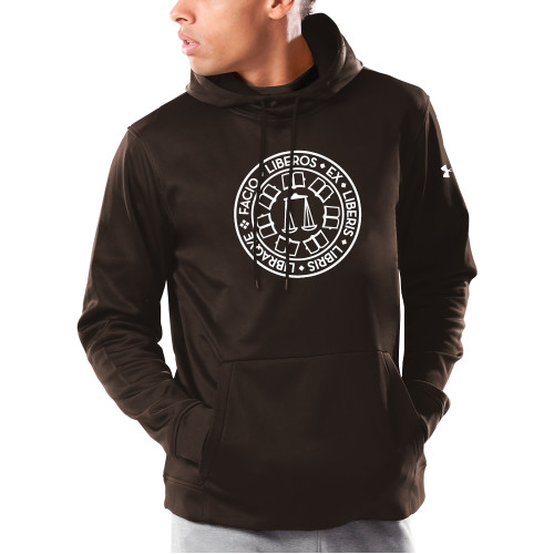  Under Armour Brown Armour Fleece Hoodie - Seal