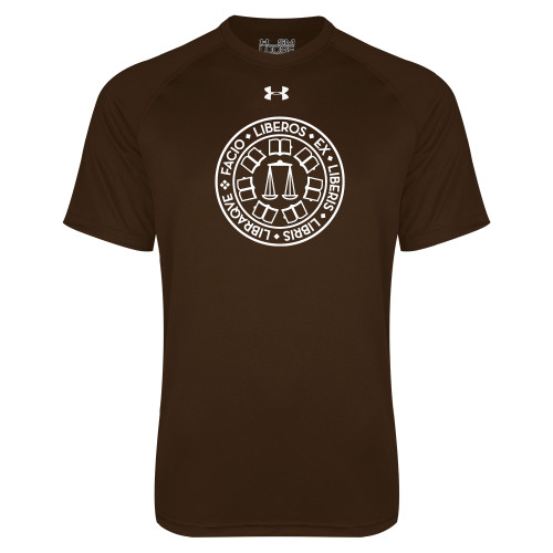  Under Armour Brown Tech Tee - Seal