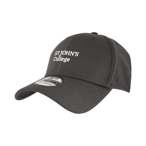  New Era Charcoal Diamond Era 39Thirty Stretch Fit Hat - St Johns College