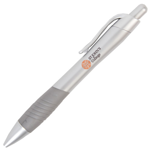  Metallic Mykonos Silver Pen - Lock Up Horizontal