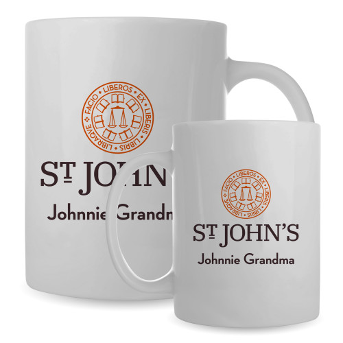  Full Color White Mug 15oz - Johnnie Grandma