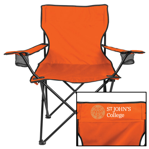  Deluxe Orange Captains Chair - Lock Up Horizontal