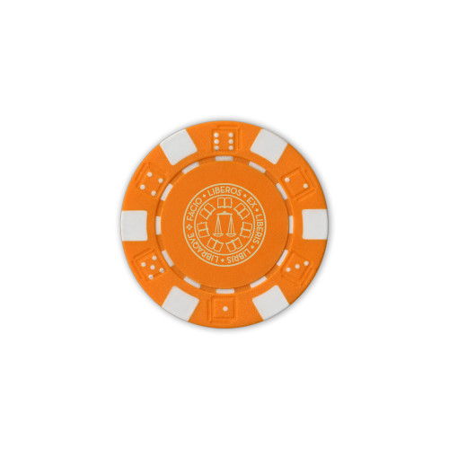 Orange Game Chip - Seal