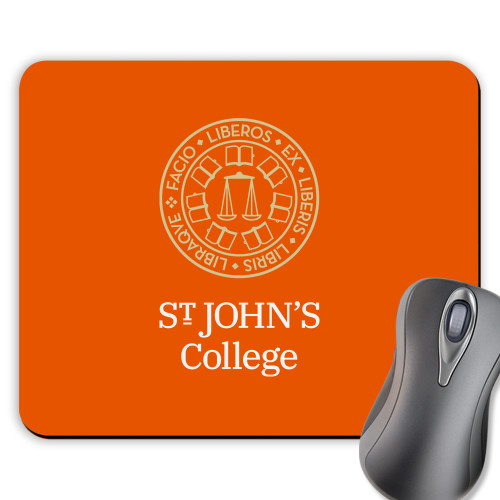  Full Color Mousepad - Seal with College Name