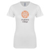 Thumbnail image for  Next Level Womens White Boyfriend Tee