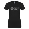Thumbnail image for  Next Level Womens Black Boyfriend Tee