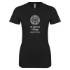 Thumbnail image for  Next Level Womens Black Boyfriend Tee