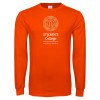 Thumbnail image for  Orange Long Sleeve T-Shirt