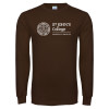 Thumbnail image for  Brown Long Sleeve T Shirt