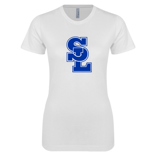 Salt Lake Community Next Level Womens White Boyfriend Tee