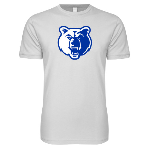  Next Level White SoftStyle T Shirt - Bear Head