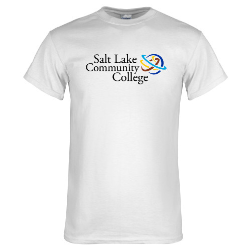  White T Shirt - Instituitonal Mark