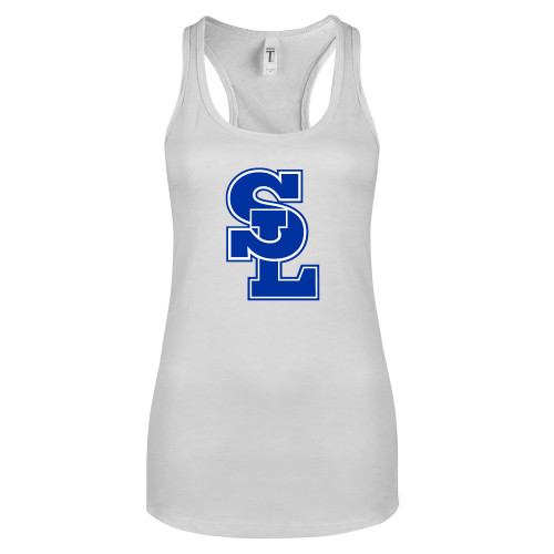  Next Level Racerback Tank White - Primary Mark