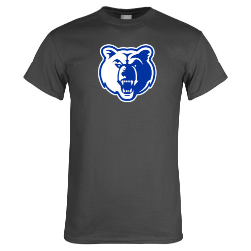  Charcoal T Shirt - Bear Head
