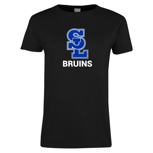  Womens Black Short Sleeve Tee - SL Bruins