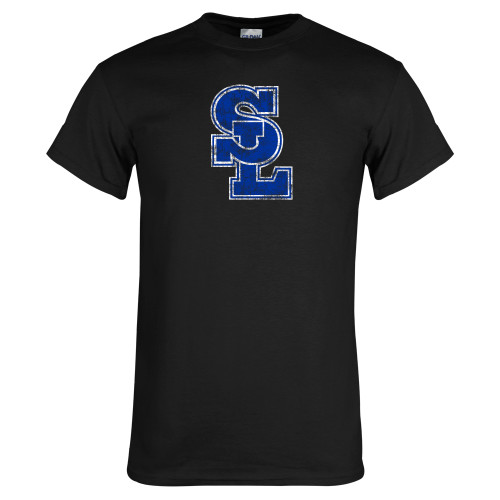  Black T Shirt - SL Distressed