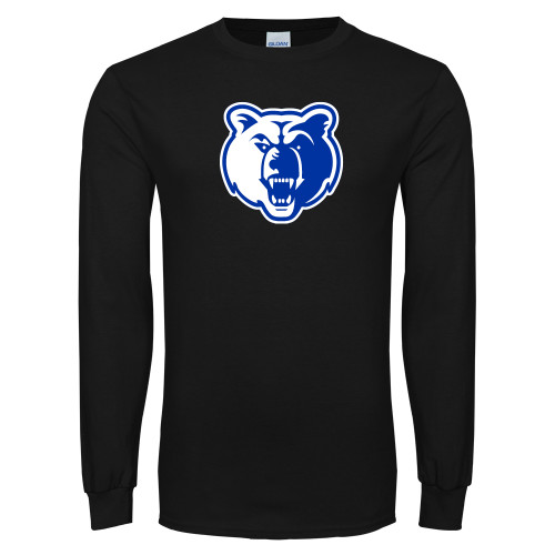  Black Long Sleeve T Shirt - Bear Head