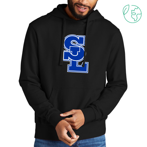  Allmade Black Organic French Terry Pullover Hoodie - Primary Mark