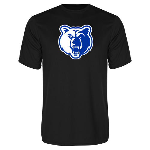  Black Performance Tee - Bear Head
