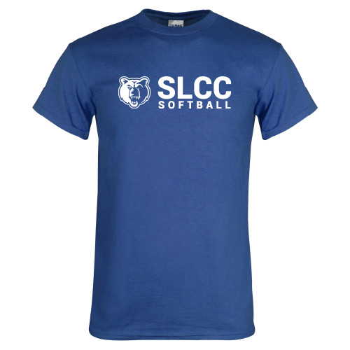  Royal T Shirt - Softball