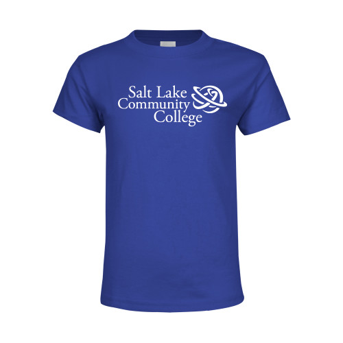 Youth Royal T Shirt - Instituitonal Mark