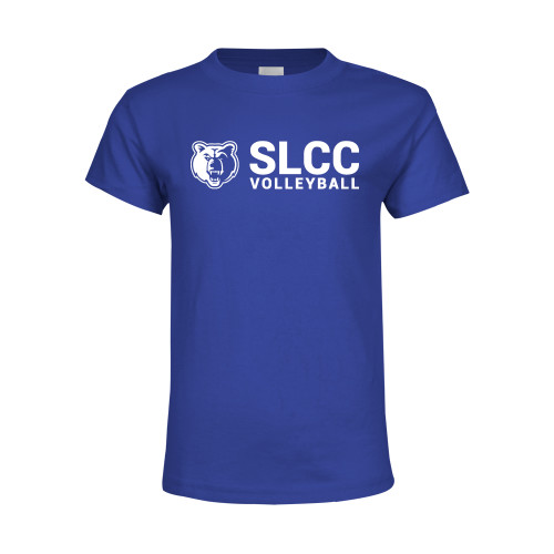  Youth Royal T Shirt - Volleyball