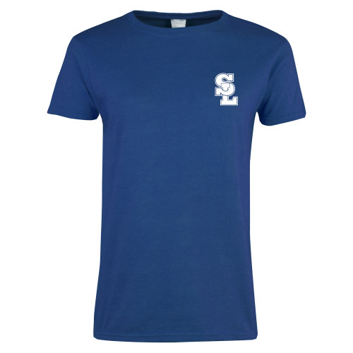  Womens Royal Short Sleeve Tee - Primary Mark