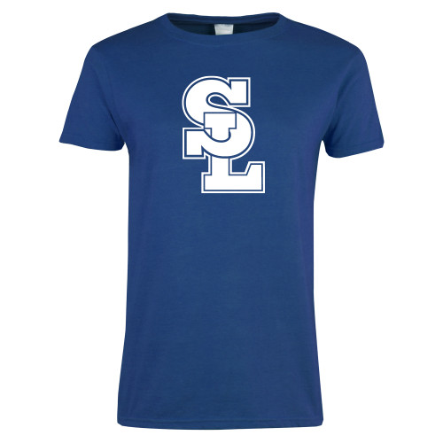  Womens Royal Short Sleeve Tee - Primary Mark