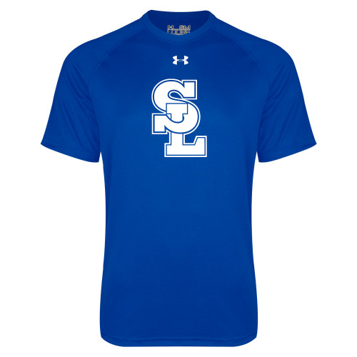  Under Armour Royal Tech Tee - Primary Mark
