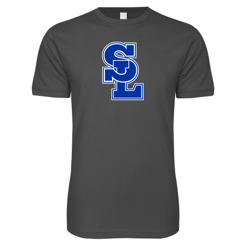  Next Level Charcoal SoftStyle T Shirt - Primary Mark