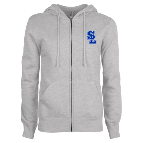 Main Image for  ENZA Womens Grey Fleece Full Zip Hoodie