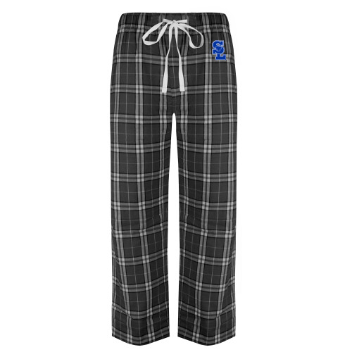  Black/Grey Flannel Pajama Pant - Primary Mark