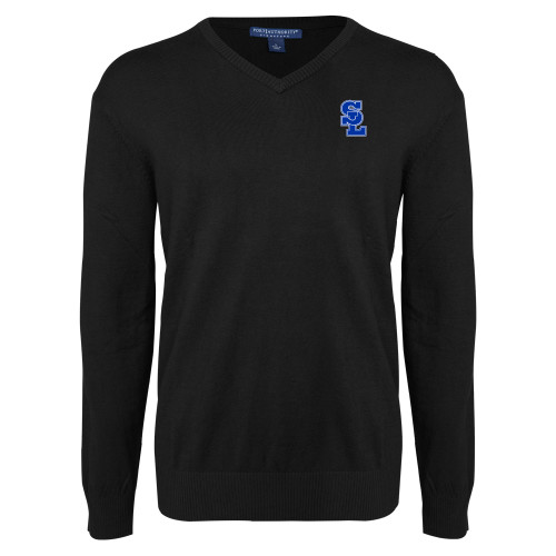  Black VNeck Sweater - Primary Mark