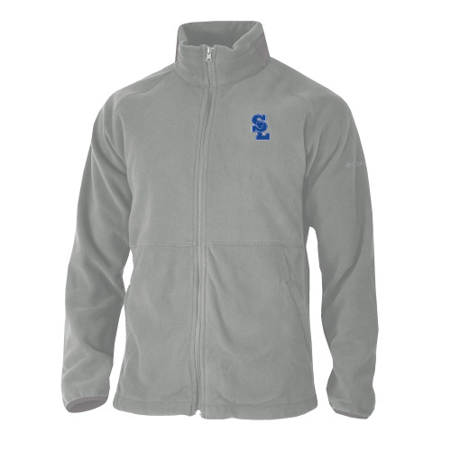 Columbia Grey Everest Ridge Fleece Full Zip Jacket - Primary Mark