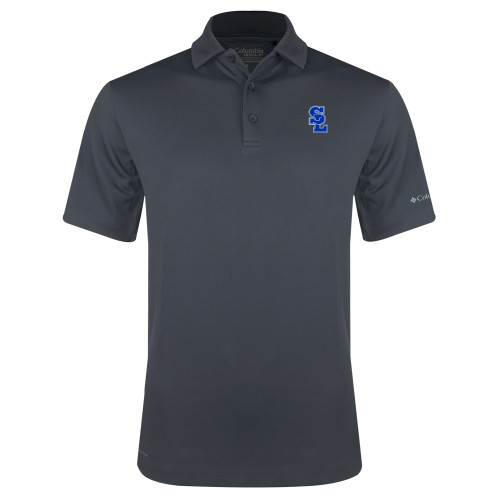  Columbia Charcoal Omni Wick Drive Polo - Primary Mark