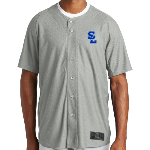  New Era Light Grey Diamond Era Jersey - Primary Mark