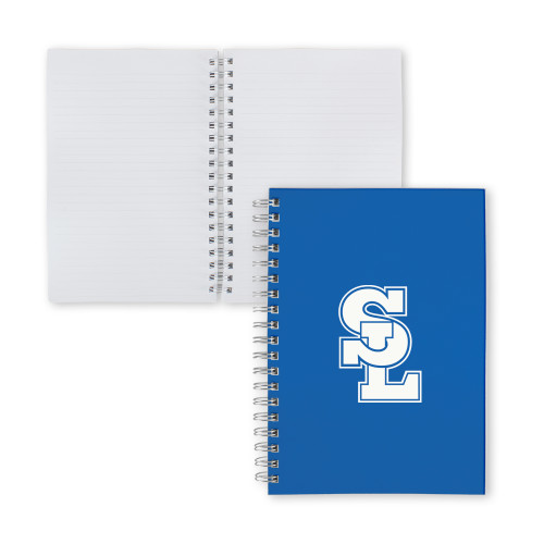  Clear 7 x 10 Spiral Journal Notebook - Primary Mark